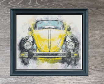 Yellow Bug Car